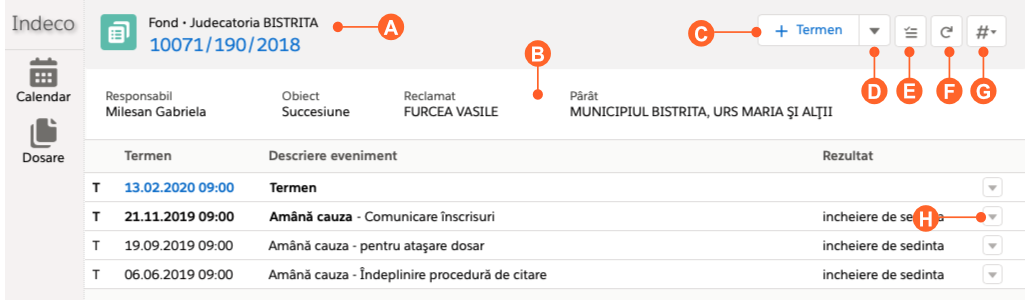 Lista termene